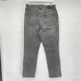 women Madewell Perfect Vintage Distressed Aged Gray Jeans 29/8