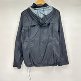 women Columbia Rain Black Jacket L