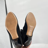 women Isabel Marant Doey Suede Ankle Boots Black Shoes 37/6.5