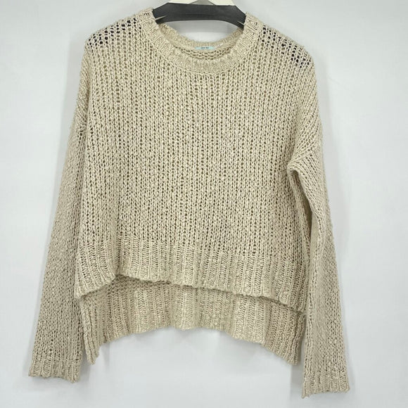 women Kimchi Blue Loose Knit Cream Sweater S
