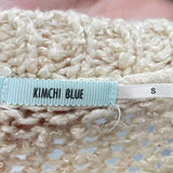 women Kimchi Blue Loose Knit Cream Sweater S