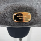 women Michael Kors Leather Handbag Black Purse