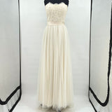 women Casablanca Style 2205 Babydoll Wedding Dress Ivory Dress 10