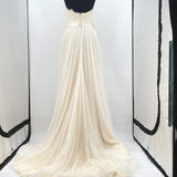 women Casablanca Style 2205 Babydoll Wedding Dress Ivory Dress 10