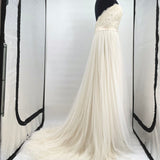 women Casablanca Style 2205 Babydoll Wedding Dress Ivory Dress 10