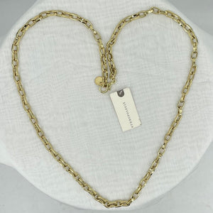 women Anthropologie NWT Chain Gold Belt
