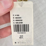 women Anthropologie NWT Chain Gold Belt