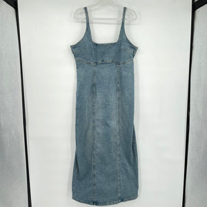 women Cotton On Denim Blue Dress 12