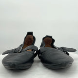 women Linea Paolo Leather Mary Jane Ballet Flats Black Shoes 7