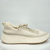 women Dolce Vita Dannis Platform Sneaker Natural/Cream Shoes 9M
