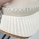 women Dolce Vita Dannis Platform Sneaker Natural/Cream Shoes 9M
