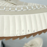 women Dolce Vita Dannis Platform Sneaker Natural/Cream Shoes 9M