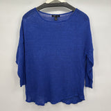 women MNG Lightweight Cobalt Blue Sweater S