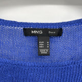 women MNG Lightweight Cobalt Blue Sweater S