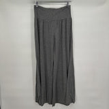 women American Rag Striped Knit Black and Gray Pants L
