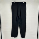 women Axcess Flat Front Straight Leg Dress Pants Black Pants 34/32