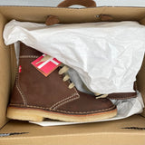 women Duckfeet NIB Faborg Leather Boots Cocoa Brown Shoes 38/7.5