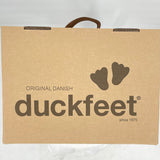 women Duckfeet NIB Faborg Leather Boots Cocoa Brown Shoes 38/7.5