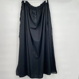 women J. Crew NWT Beachwear Cover-up Skirt Black Skirt XL