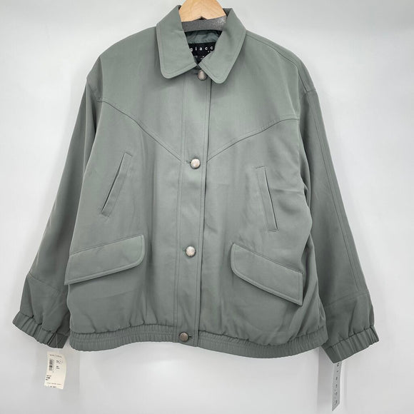 women Giacca NWT 90s Vintage Car Coat Mist - Sage Green Jacket M