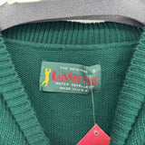men Rain Swetter NWT Vintage Water Repellant Pullover Green Sweater S