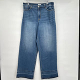 women Sofia Vergara Diana Super Hi-Rise Palazzo Blue Jeans 16