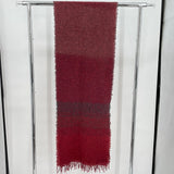 unisex Kerry Woolen Mills Made in Ireland Red Scarf 15.5"x89"