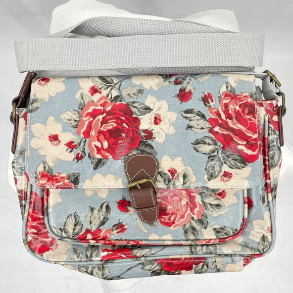 women Cath Kidston Floral Crossbody Blue Purse
