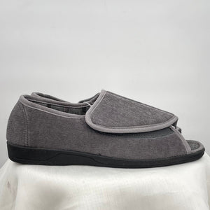 men Soft Nest NWT Memory Foam Slippers Gray Shoes 12
