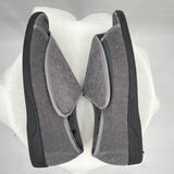 men Soft Nest NWT Memory Foam Slippers Gray Shoes 12