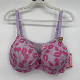 women Juicy Couture NWT Lipstick and Cherries Print Purple and Pink Intimates/Sleepwear 38DD