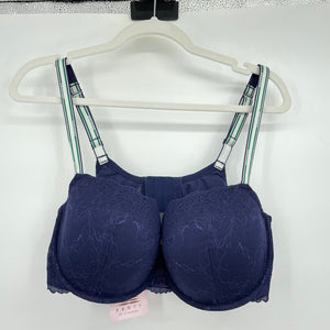 women Savage X Fenty NWT Lace Balconette Bra Midnight Blue Intimates/Sleepwear 38DDD