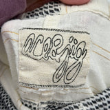 women Ace & Jig Striped Harem Pants Cream and Black Pants