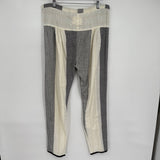 women Ace & Jig Striped Harem Pants Cream and Black Pants