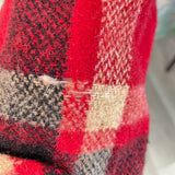 women Ralph Lauren Plaid Cruiser Coat Red Coat 4
