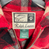 women Ralph Lauren Plaid Cruiser Coat Red Coat 4