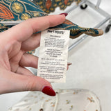 Pier 1 Imports Three Embroidered Boho Curtain Panels Teal Home Linens