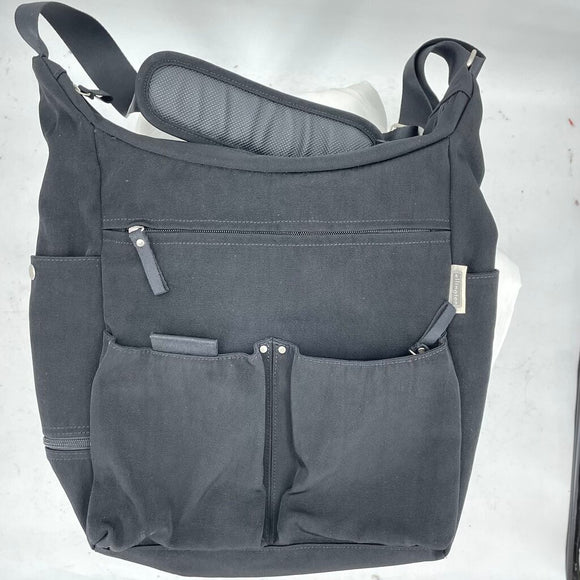 women Ellington Nylon Canvas Crossbody Black Purse