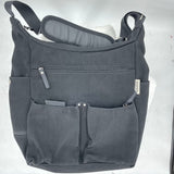 women Ellington Nylon Canvas Crossbody Black Purse