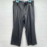 women Old Navy NWT High Rise Boot Cut Vegan Leather Black Pants 20