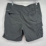 women Columbia 8" Omni Shade Gray Shorts 6