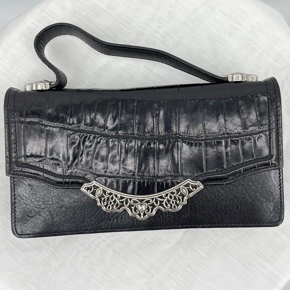 women Brighton Crossbody Clutch Black Purse