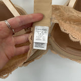 women Calvin Klein Seductive Comfort with Lace Demi Bra Bare Intimates/Sleepwear 38C