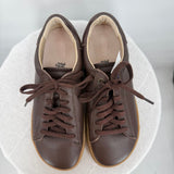 women Birkenstock Leather Sneaker Brown Shoes 36/5