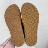 women Birkenstock Leather Sneaker Brown Shoes 36/5