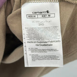 men Carhartt Pocket Tee Tan Knit Top 2X