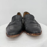 women Madewell Frances Leather Loafers Black Shoes 8.5