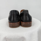 women Madewell Frances Leather Loafers Black Shoes 8.5