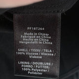 women Rachel Zoe NWT Splice Long Sleeve Satin Blouse Black Woven Top 0