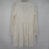 women Marea MSRP $220 Eyelet Lace White Dress M